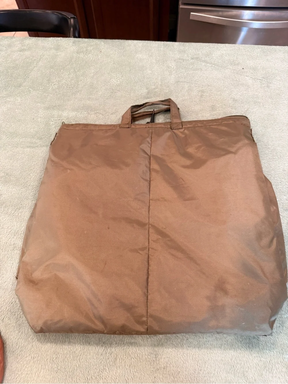 Rothco Brown Military Garment Carry Bag Travel Storage Tote Pilot Bag